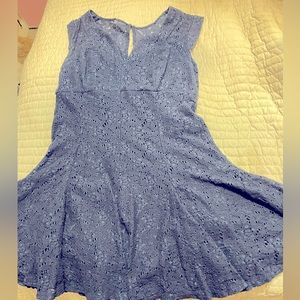 Short navy blue dress